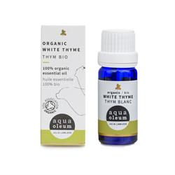 Aqua Oleum Organic White Thyme(Thymus Vulgaris Essential Oil 10ml