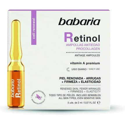 Babaria Retinol Anti-Aging Procollagen Ampoules 2ml x 5 Units