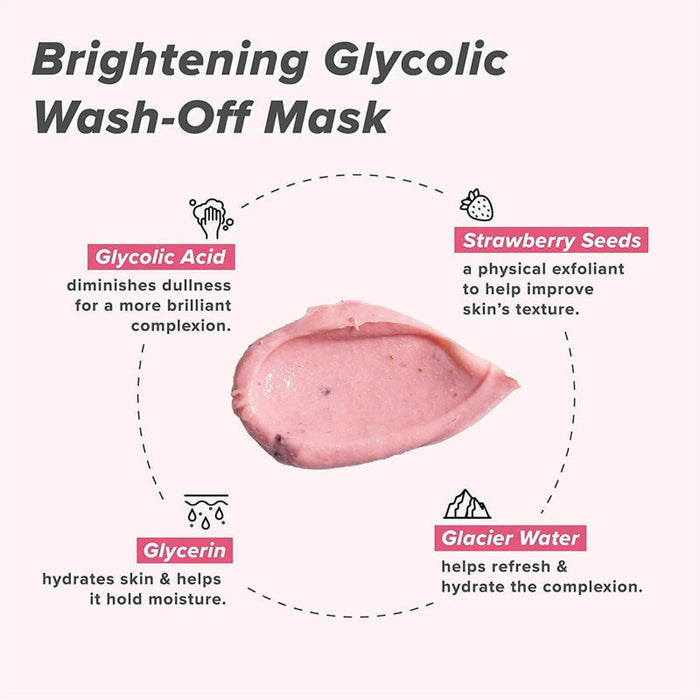 Berry Groovy Brightening Glycolic Wash-Off Mask - Korean-Skincare