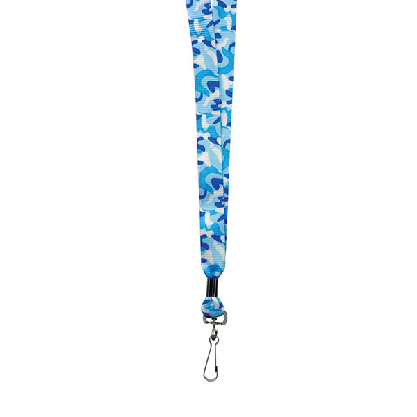 Blue Camouflage Lanyards