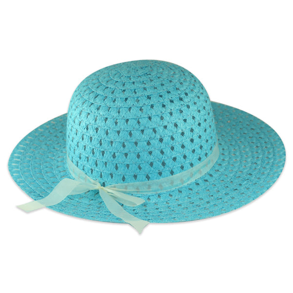 Blue Straw Hat