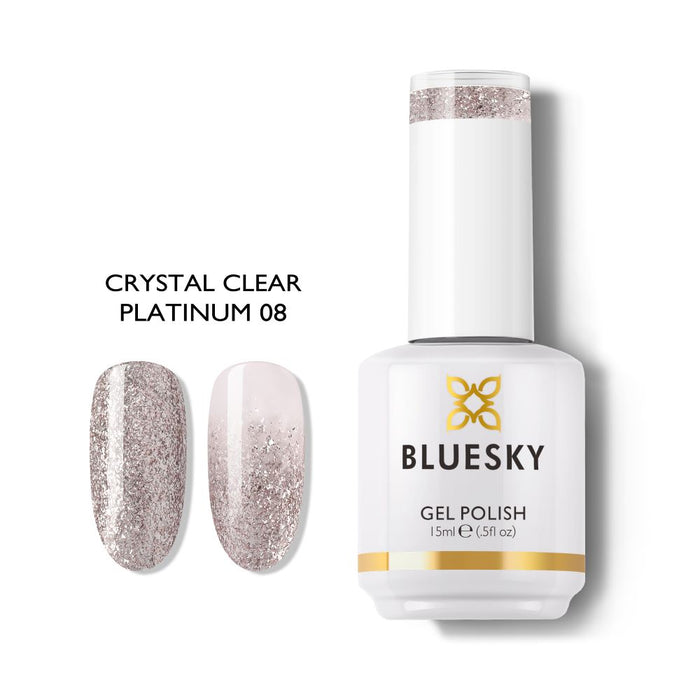 Bluesky Gel Polish Platinum Collection 15ml 08 CRYSTAL CLEAR