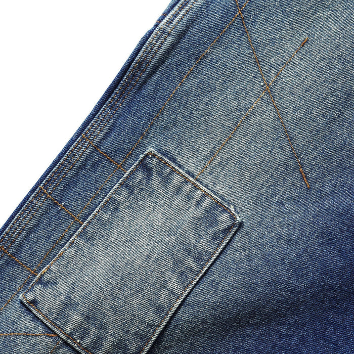 Butter Goods Weathergear Denim Shorts Repaired Indigo