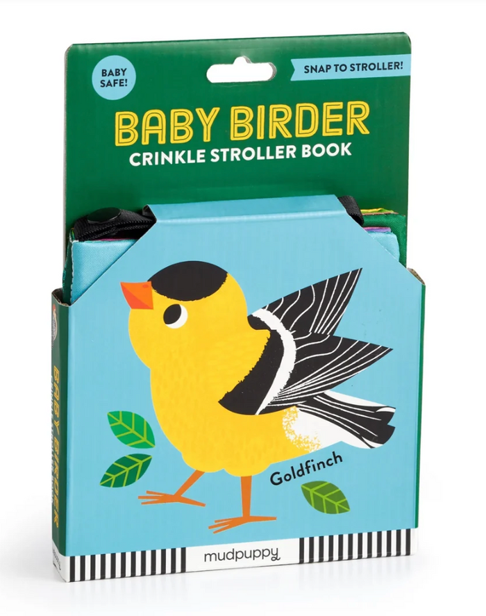 Chronicle: Baby Birder Crinkle Fabric Stroller Book