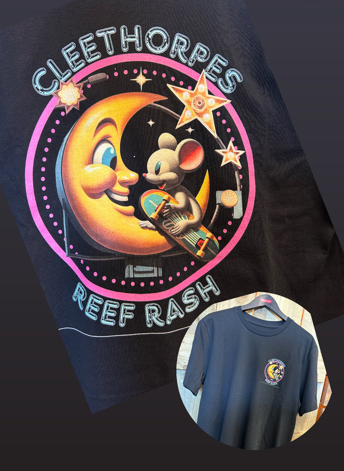 Cleethorpes Mens Mouse And Moon Black