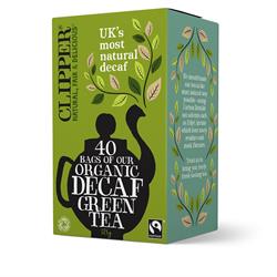 Clipper FT & Green Tea Decaf 40bag