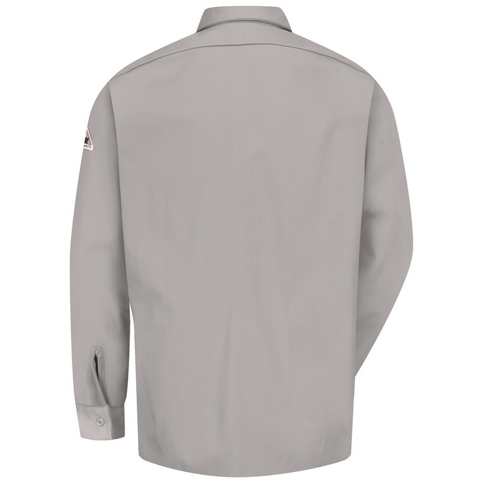 COMFORTOUCH EXCEL FR WORK SHIRT - SV-Silver | Bulwark SLW2