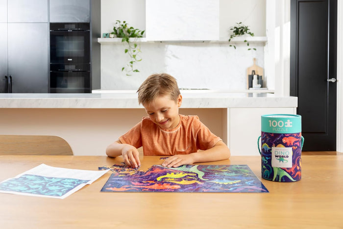 Crocodile Creek: 100-Piece Puzzle - 36 Dino Kingdom