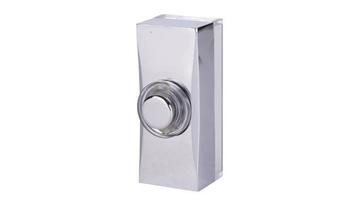Deta C3506CH Wired Door Bell Push Chrome