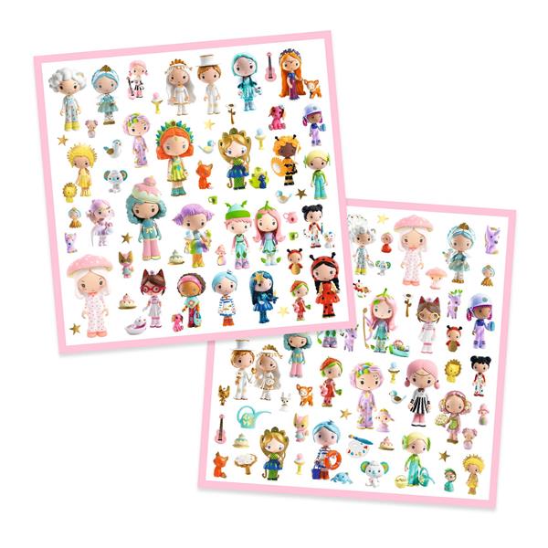 Djeco: Stickers - The Little World of Tinyly Sticker Sheets