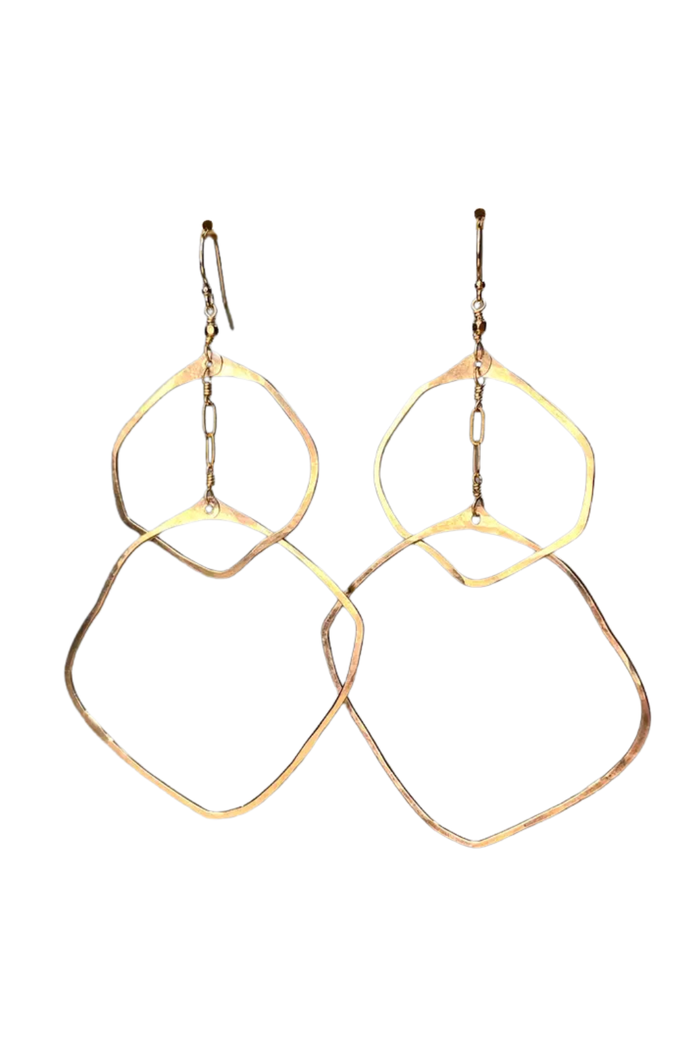 Elysium-Jewelry-Double- Organic-Circle-Earrings