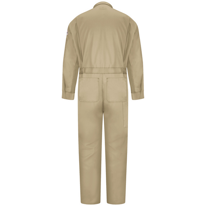 EXCEL FR COMFORTOUCH UNIFORM COVERALL - KH-Khaki | Bulwark CLD4