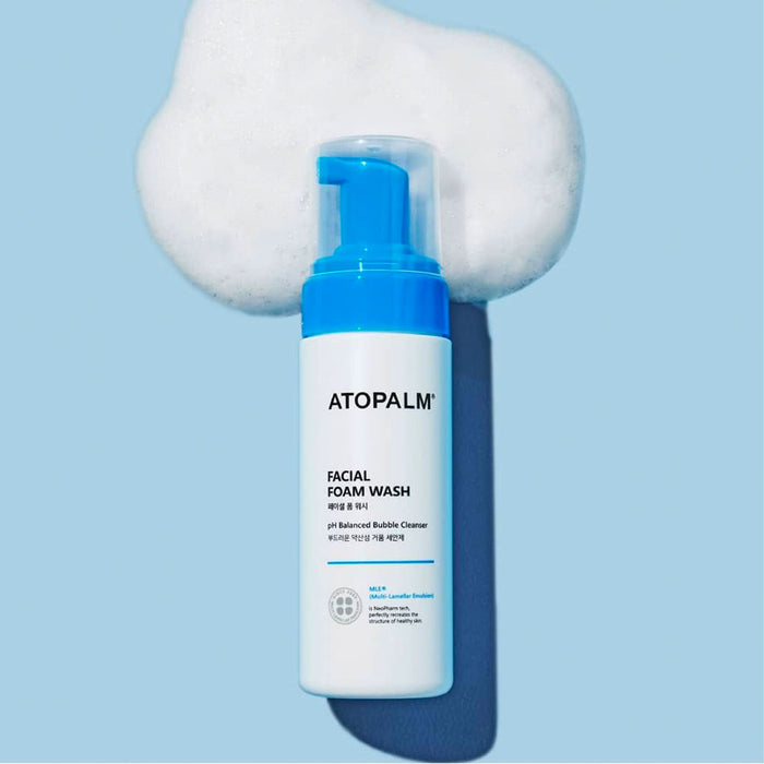Atopalm Facial Foam Wash Nudie Glow Australia