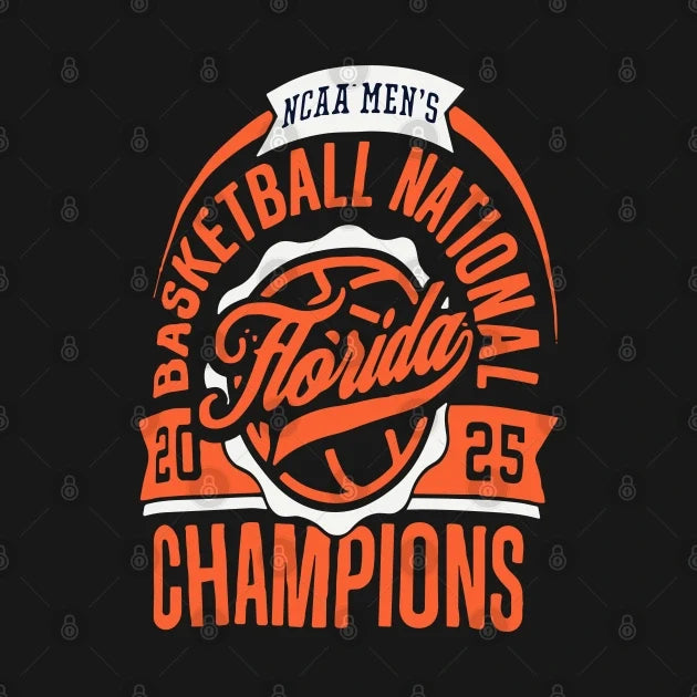 Florida Gators 2025 Ncaa Men'S Basketball National Champions T-Shirt
