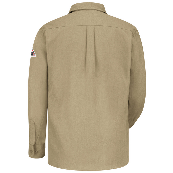 FR LIGHTWEIGHT UNIFORM SHIRT - KH-Khaki | Bulwark SMU4