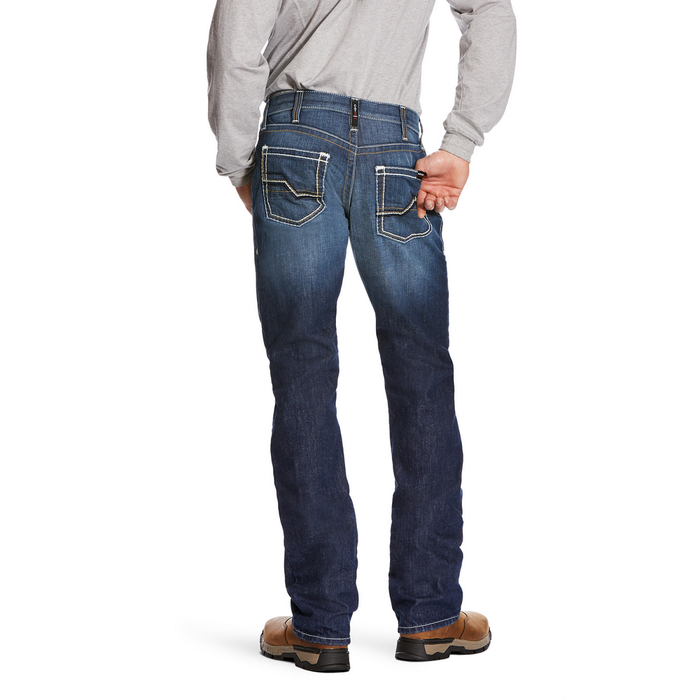 FR M5 SLIM DURASTRETCH TRUCKEE STRAIGHT LEG JEAN - 400-Blue | Ariat 10026004
