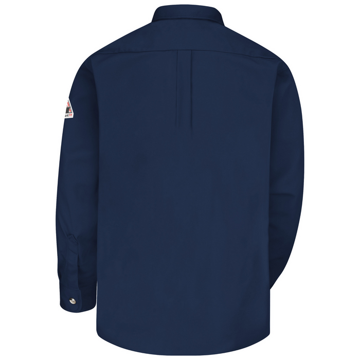 FR MIDWEIGHT DRESS UNIFORM SHIRT - NV-Navy | Bulwark SLU2