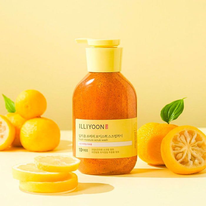 ILLIYOON Fresh Moisture Scrub Wash Nudie Glow Australia