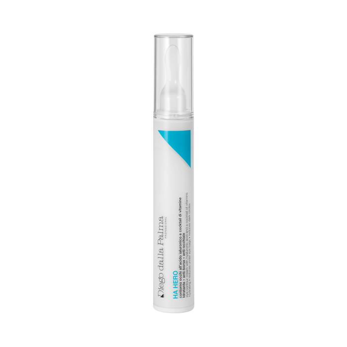 HA Hero Eye Contour 15ml by Diego Dalla Palma in a tube with built-in applicator.