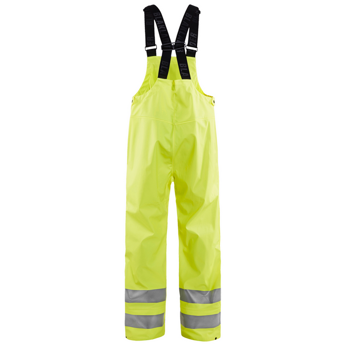 HI-VIS RAIN BIB - 3300-Hi-Vis Yellow | Blaklader 13802003