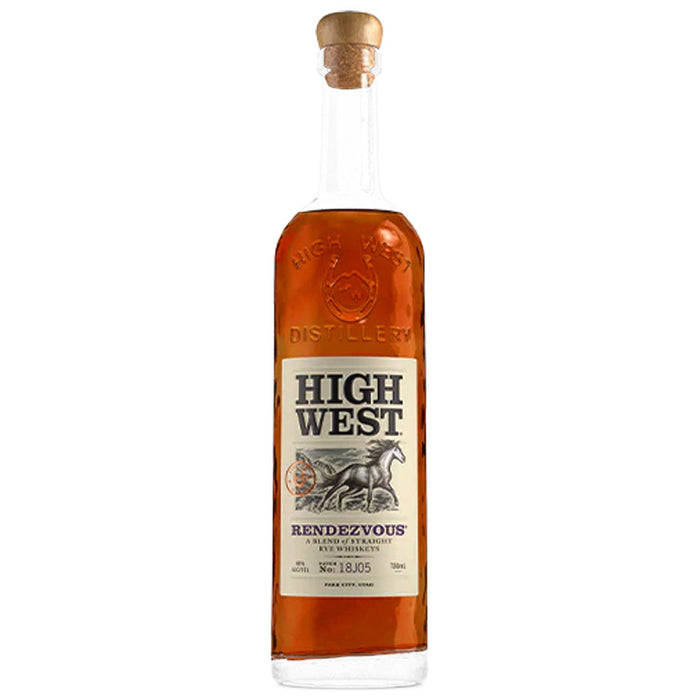 High West Whiskey Rendezvous Rye whiskey -750ml