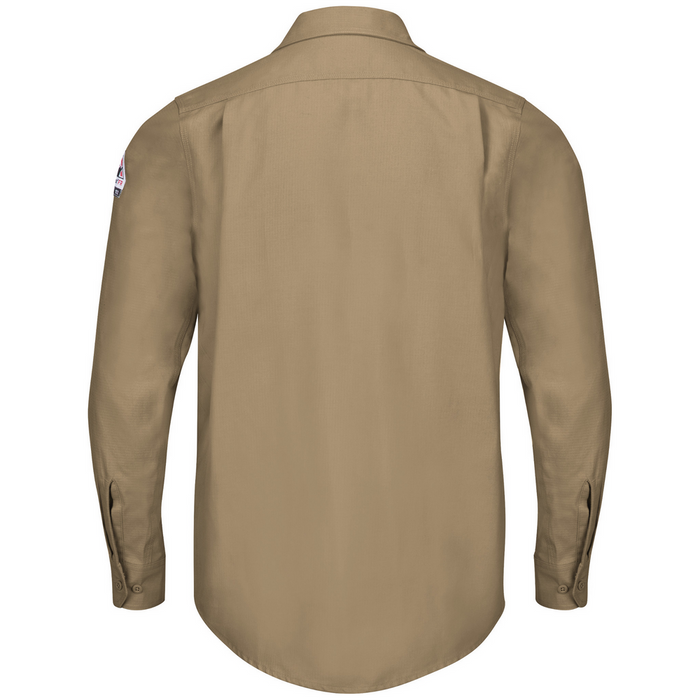 IQ SERIES FR ENDURANCE COLLECTION WORK SHIRT - KH-Khaki | Bulwark QS40