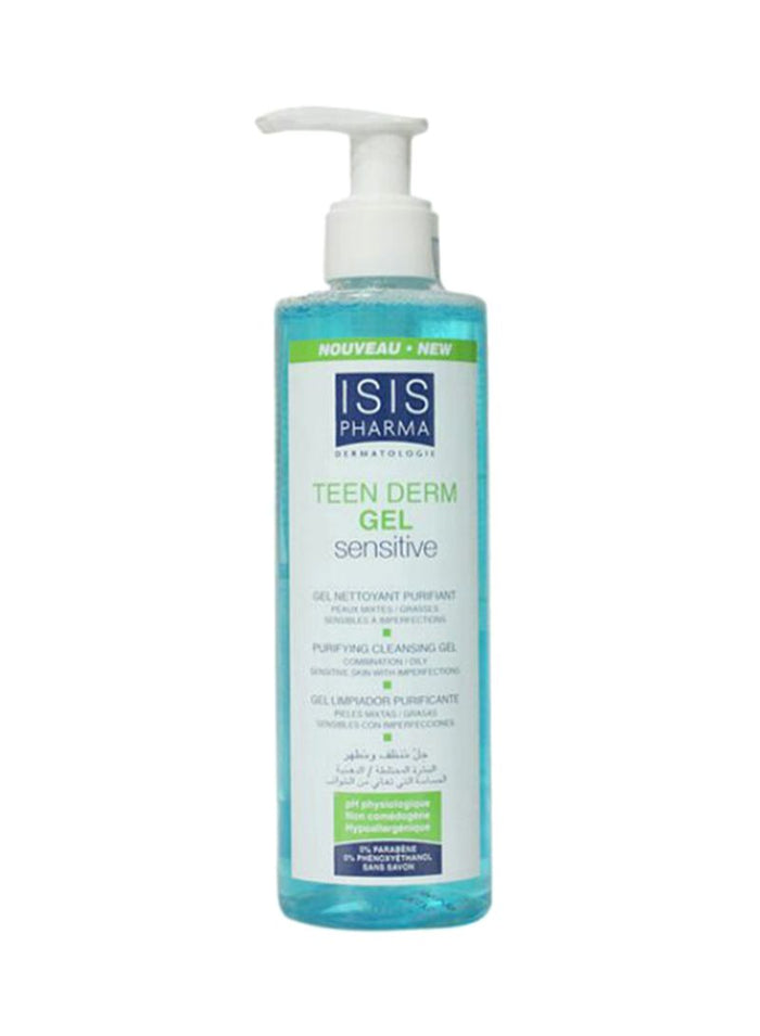 Isis Pharma Teen Derm Sensitive Foaming Gel 250Ml