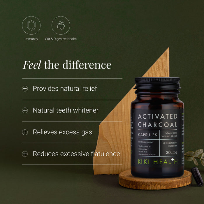 KIKI Health Activated Charcoal 50 capsule