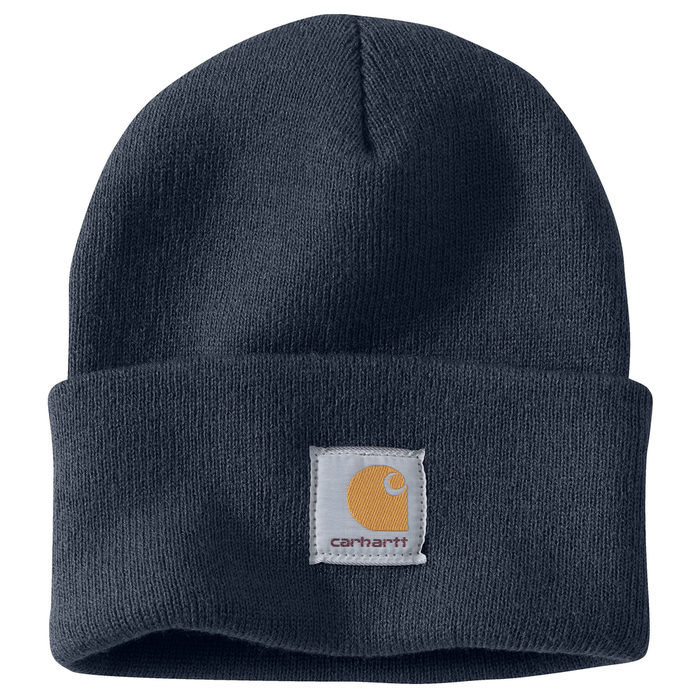 Knit Cuffed Beanie - NVY-Navy | Carhartt A18