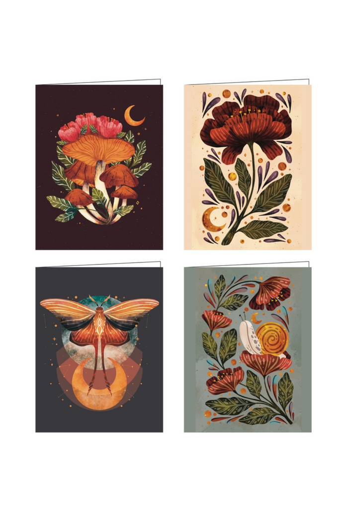 Kristin Heldt Note Cards-Denik-ECOVIBE