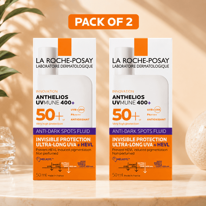 La Roche-Posay Innovation Anthelios UVMune 400 SPF 50+ Fluid ( Anti-Dark Sports Fluid ) - Cosmosentials
