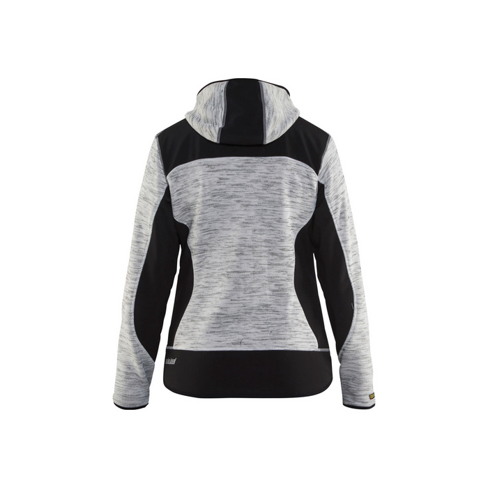 LADIES KNIT JACKET - 9099-Grey Melange | Blaklader 49312117