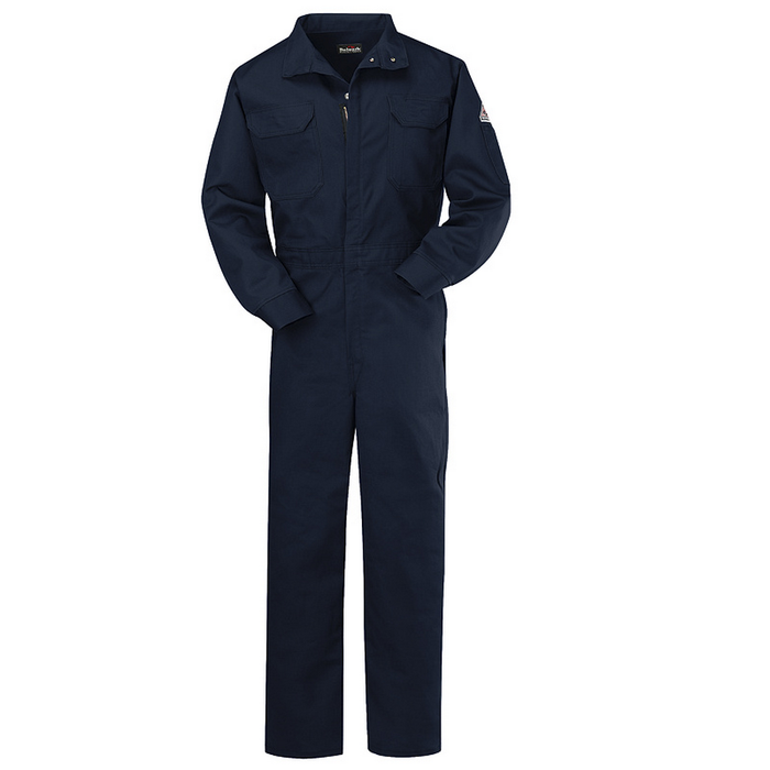 LIGHTWEIGHT COMFORTOUCH EXCEL FR DELUXE COVERALL - NV-Navy | Bulwark CLB2