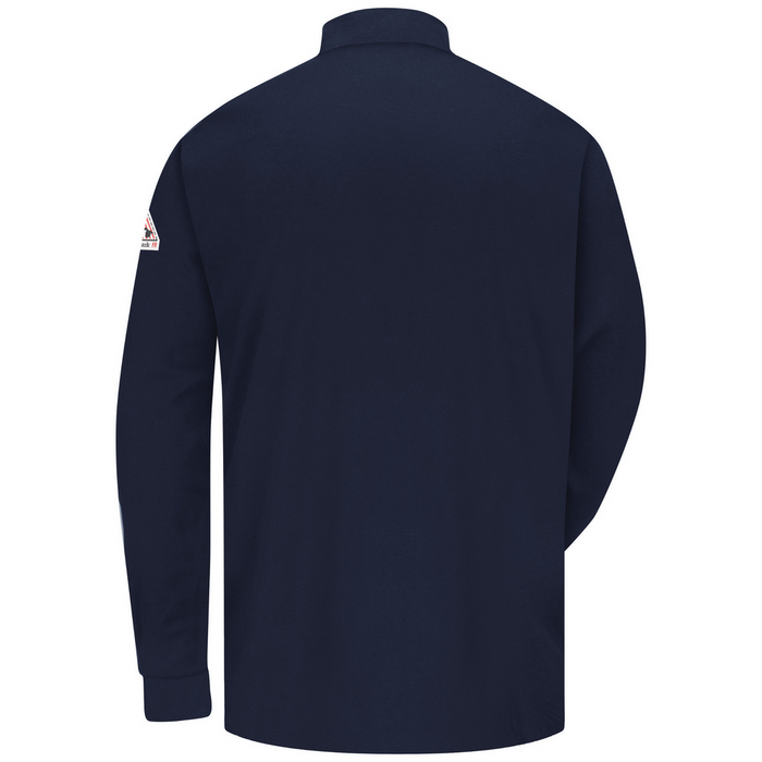 LONG SLEEVE FR MOCK NECK TURTLENECK - NV-Navy | Bulwark SEK2