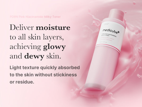 Medicube PDRN Pink Niacinamide Milky Toner 150ml