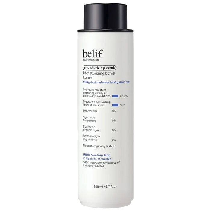 Belif Moisturizing Bomb Toner Nudie Glow Australia