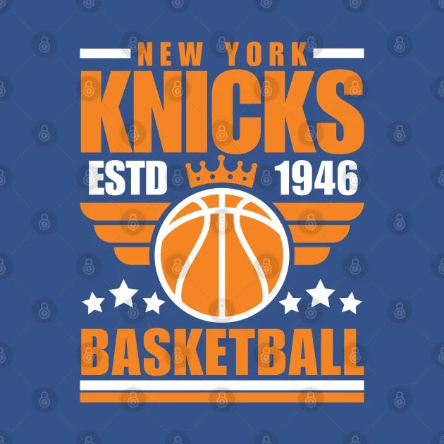 New York Knicks 1946 Basketball Retro Hoodie