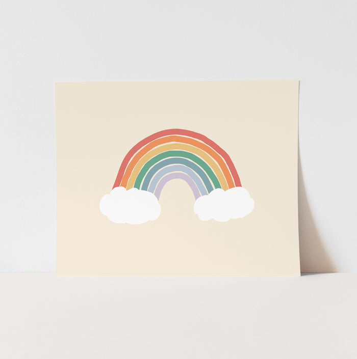 Primary Rainbow Art Print