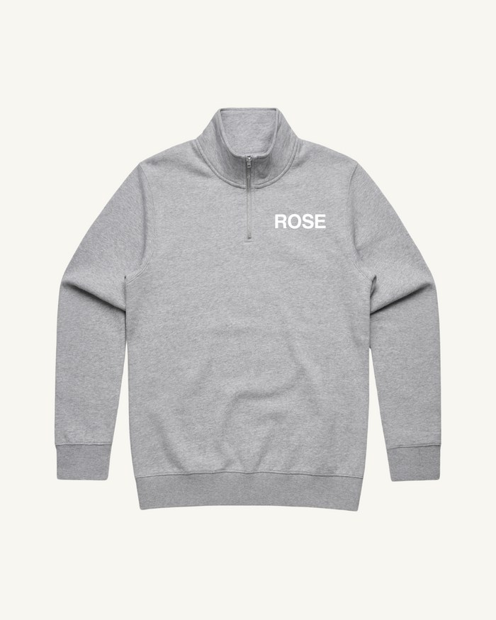 Quarter Zip - Grey