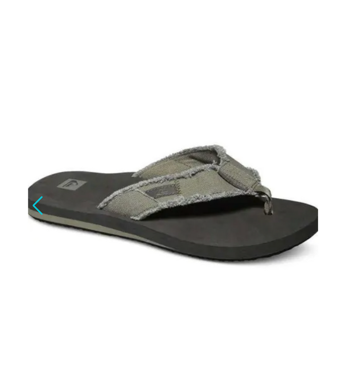 Quiksilver Monkey Abyss Sandals Green/Blk/Brown