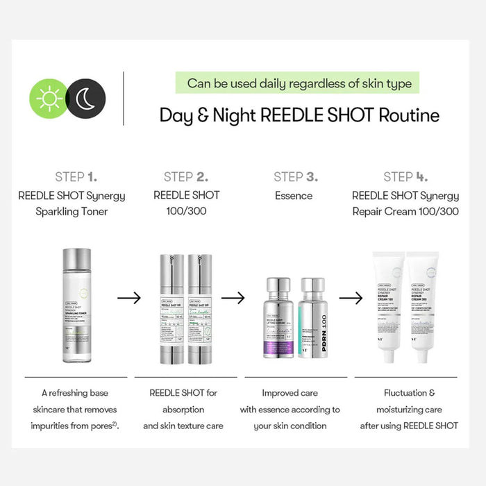 VT Cosmetics Reedle Shot Synergy Repair Cream 100 Nudie Glow Australia