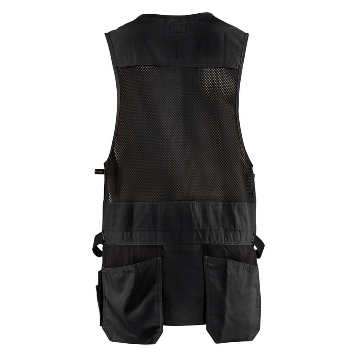 RIP STOP KANGAROO MESH VEST - 9900-Black | Blaklader 31151330