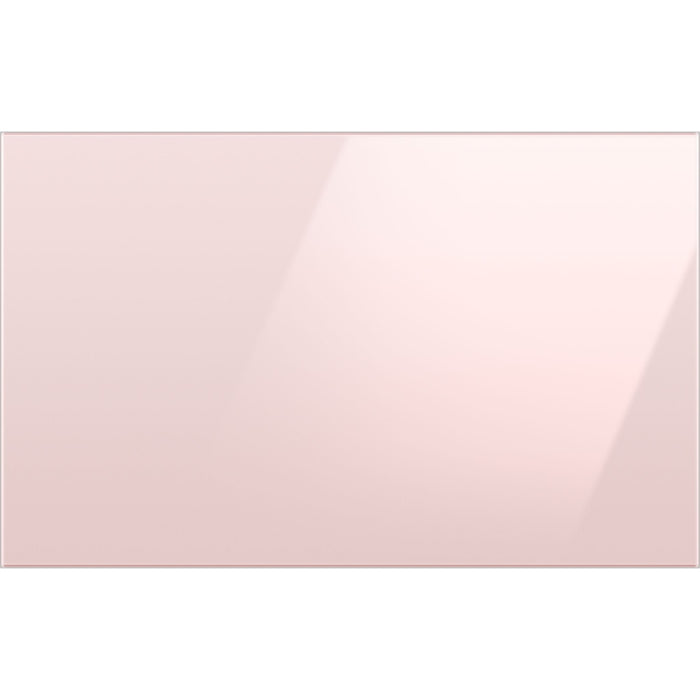 Samsung Bespoke 4 Door Bottom Drawer Panel (RA-F36DB4P0) - Pink Glass