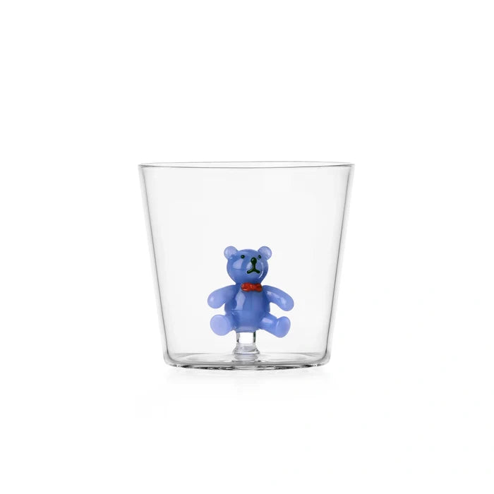 SCHIACCIANOCI TUMBLER LIGHT BLUE TEDDY B