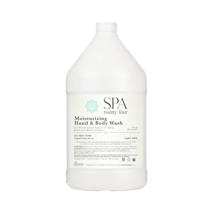 SPA twenty four Moisturizing Hand & Body Wash 1 gal / 3.8 L