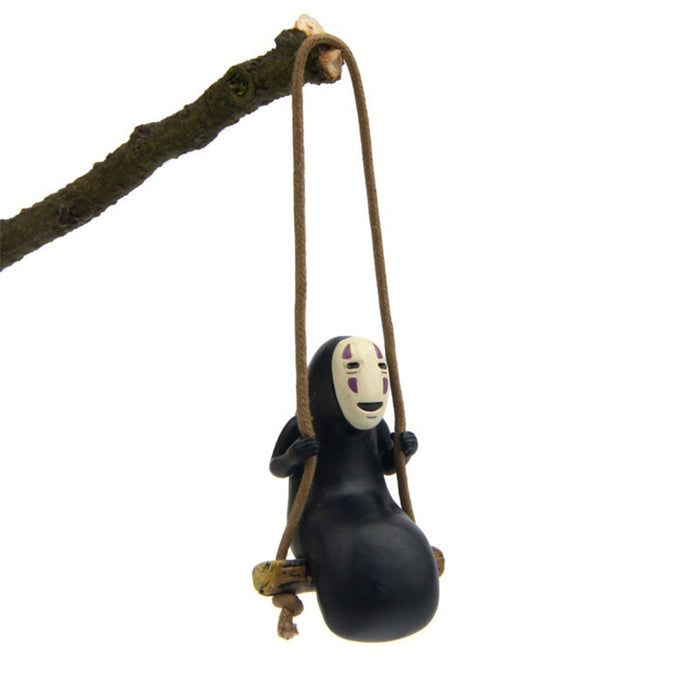 Spirited Away No Face Man Figure Keychain
