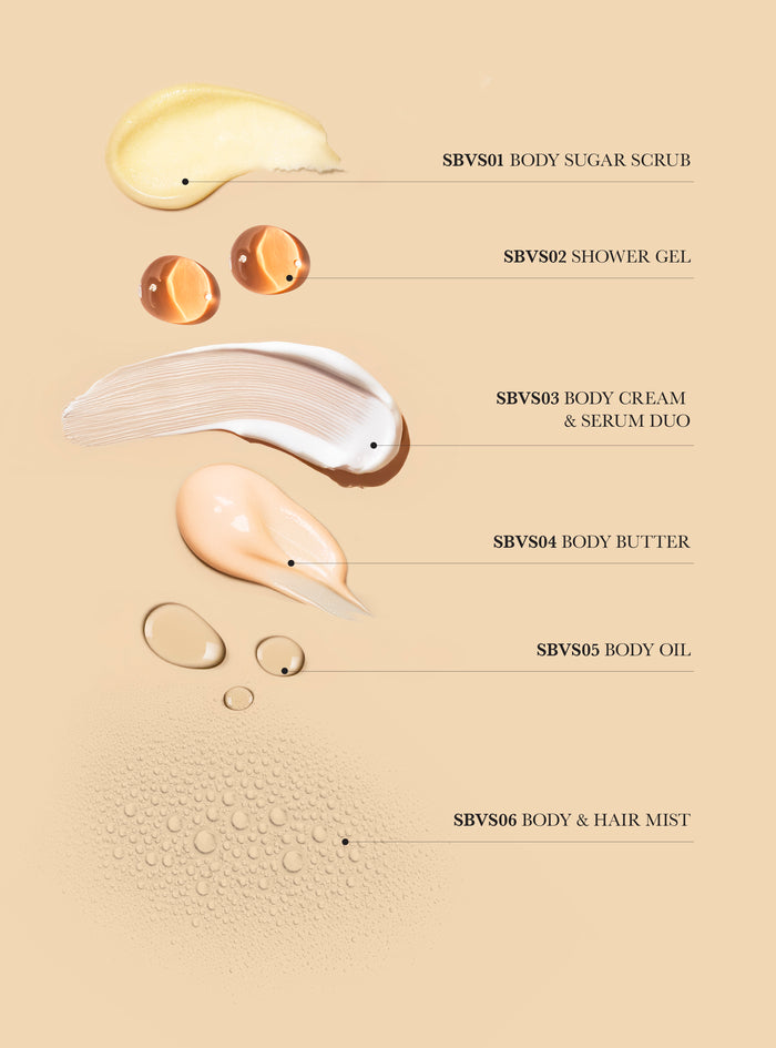 Vanilla Serenade body care lifestyle image