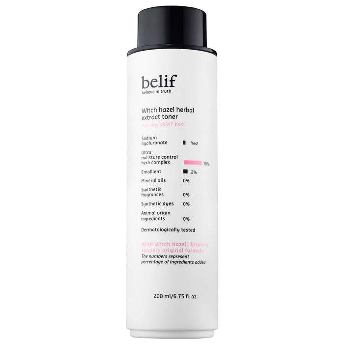 Belif Witch Hazel Herbal Extract Toner Nudie Glow Australia