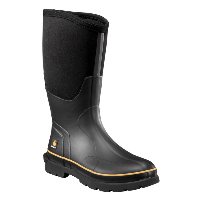 15-INCH NON-SAFETY TOE WATERPROOF RUBBER BOOT - BLK-Black | Carhartt CMV1151