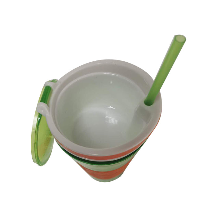 2 In 1 Plastic Travel Snack and Drink Cup - Random Colour 🇬🇧